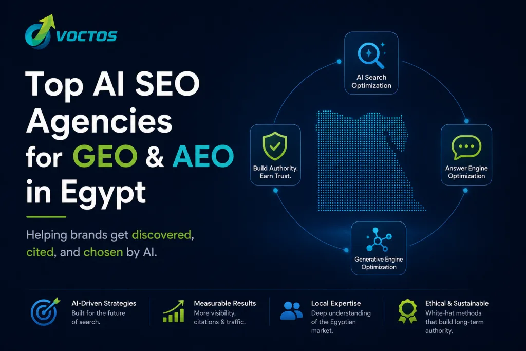 أفضل 3 وكالات SEO بالذكاء الاصطناعي لخدمات GEO وAEO في 2026: من يحقق الظهور فعلاً داخل إجابات الذكاء الاصطناعي؟