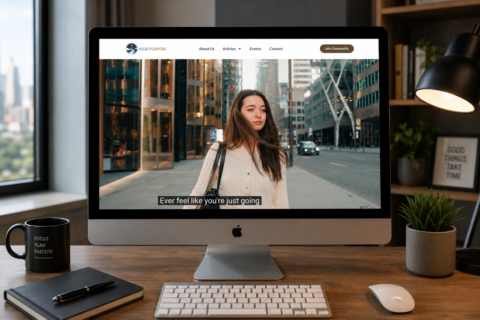 Seek Purpose Website