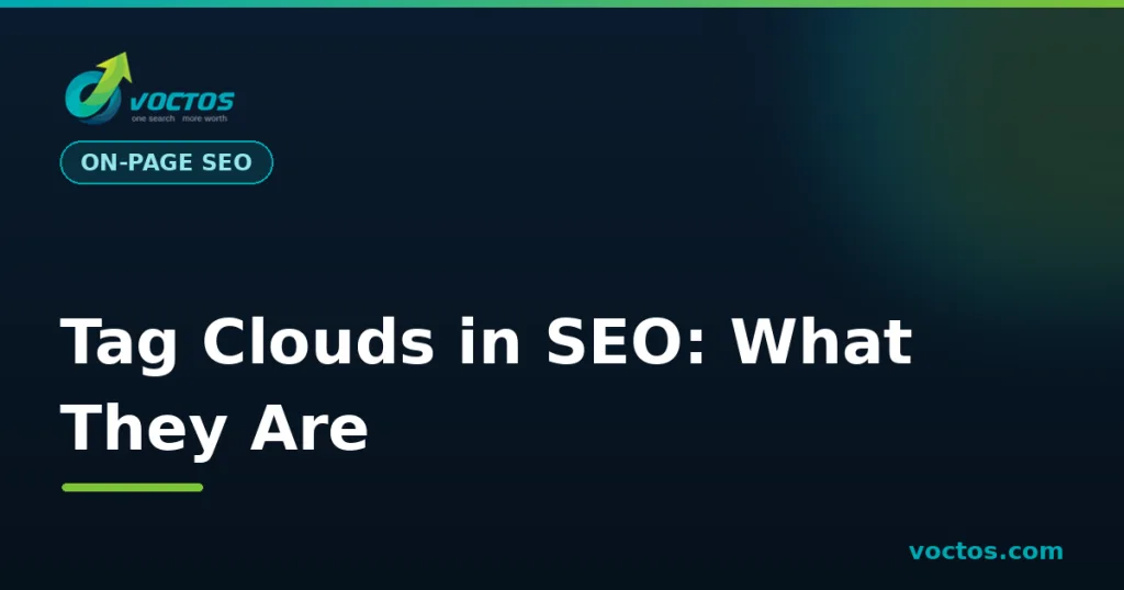 سحابات الوسوم في SEO: ما هي وكيف تستخدمها