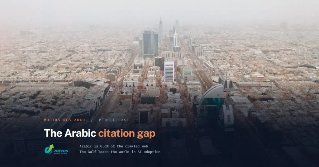 دراسة: تحسين البحث بالذكاء الاصطناعي في الشرق الأوسط: فجوة الاستشهاد بالمحتوى العربي