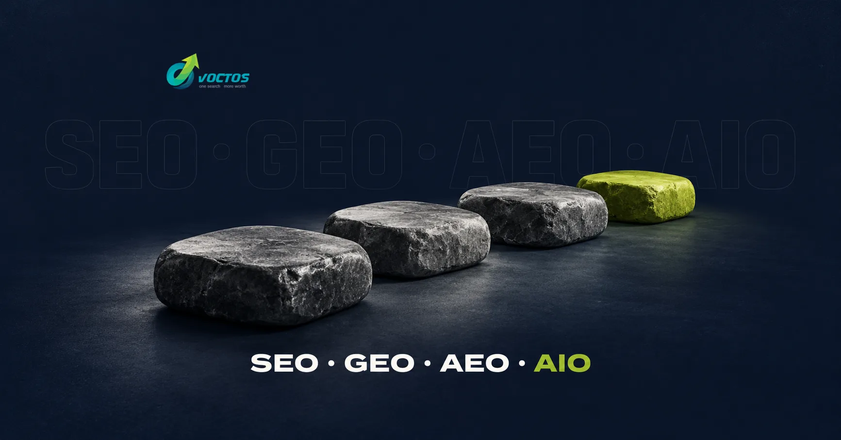 AI Search Optimization In 2026 SEO Vs GEO Vs AEO Vs AIO Cover V5