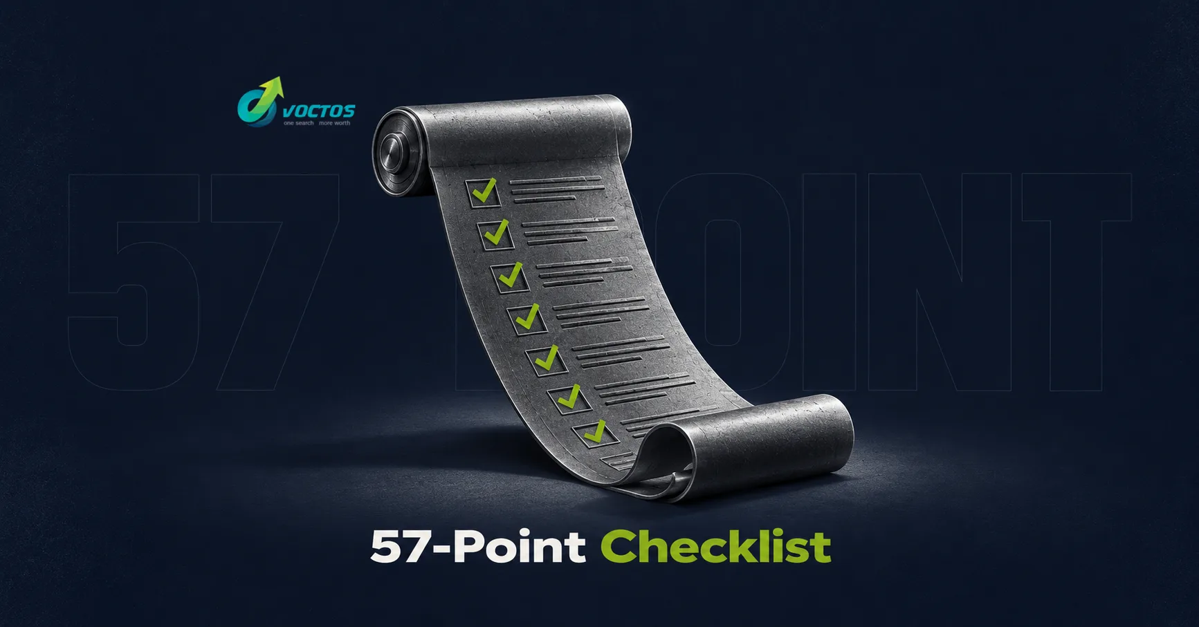 The SEO And AI Search Checklist 57 Checks In Order Cover V5